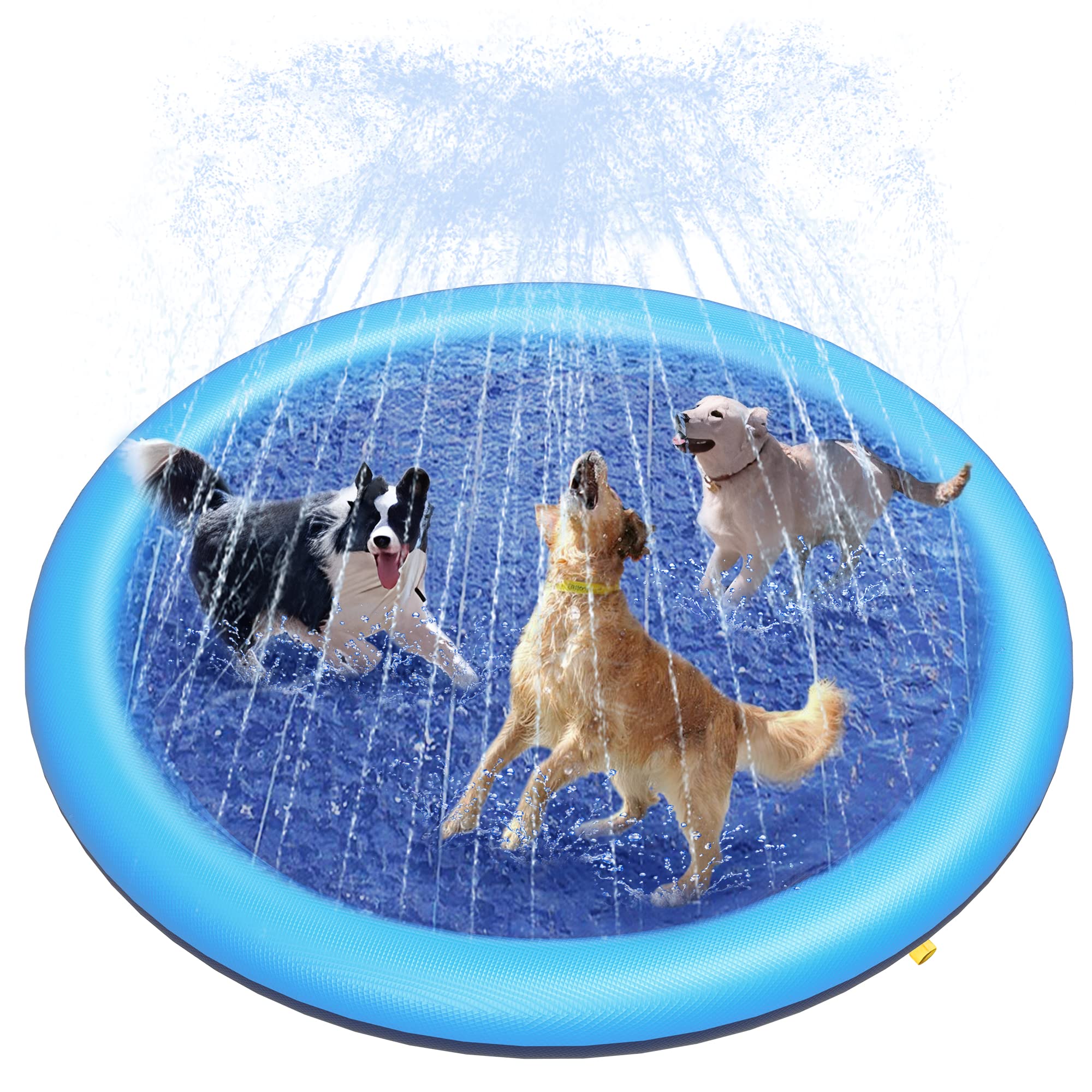 Sprinkler Splash Pad - Dog Splash Pad Thick Sprinkler Pool