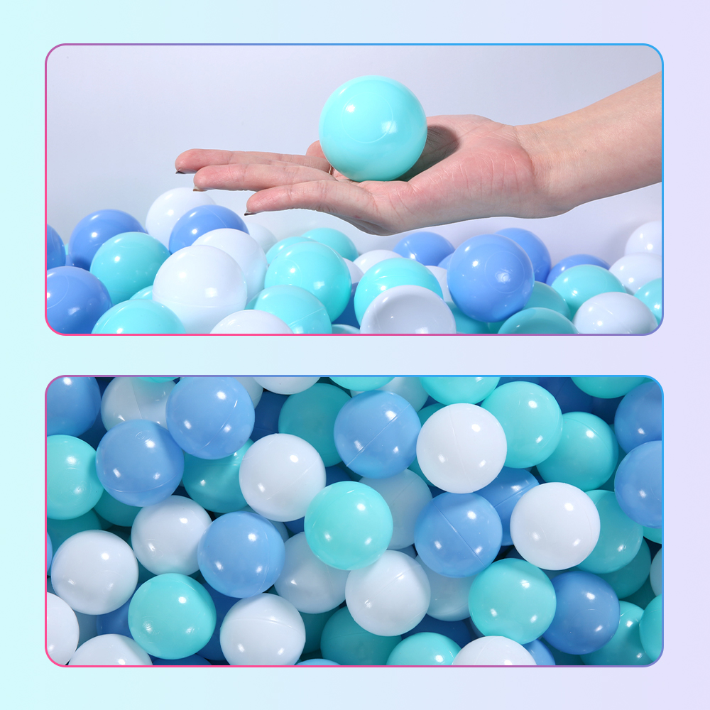 Outdoor Kids In An Indoor World - 100Pcs Colors Plastic Balls Water Pool