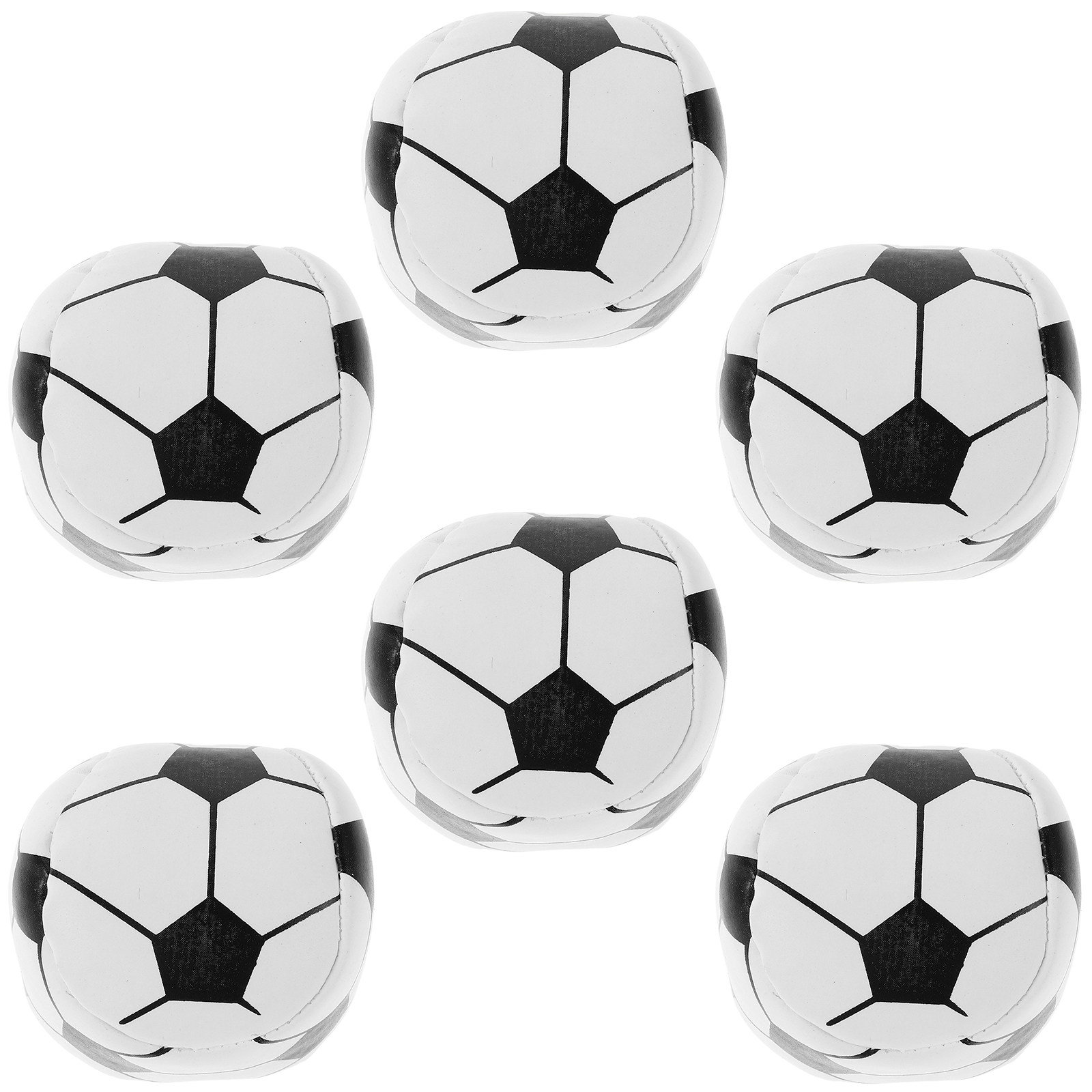 Kids Outdoor Games - 6Pcs Soccer Bean Bags Sensory Training
