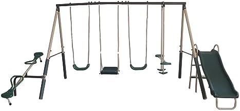 Kids Outdoor Slide Set - view Outdoor Play Kids Metal Backyard