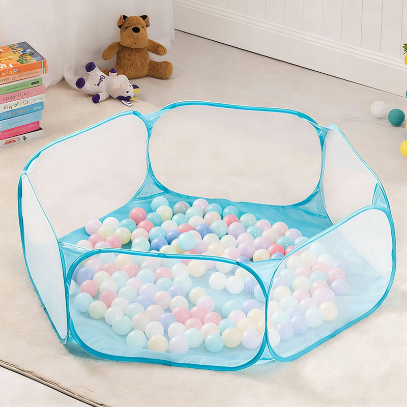 Kids Outdoor Playhouse - 1.2M Ball Pit Ball Pool Foldable
