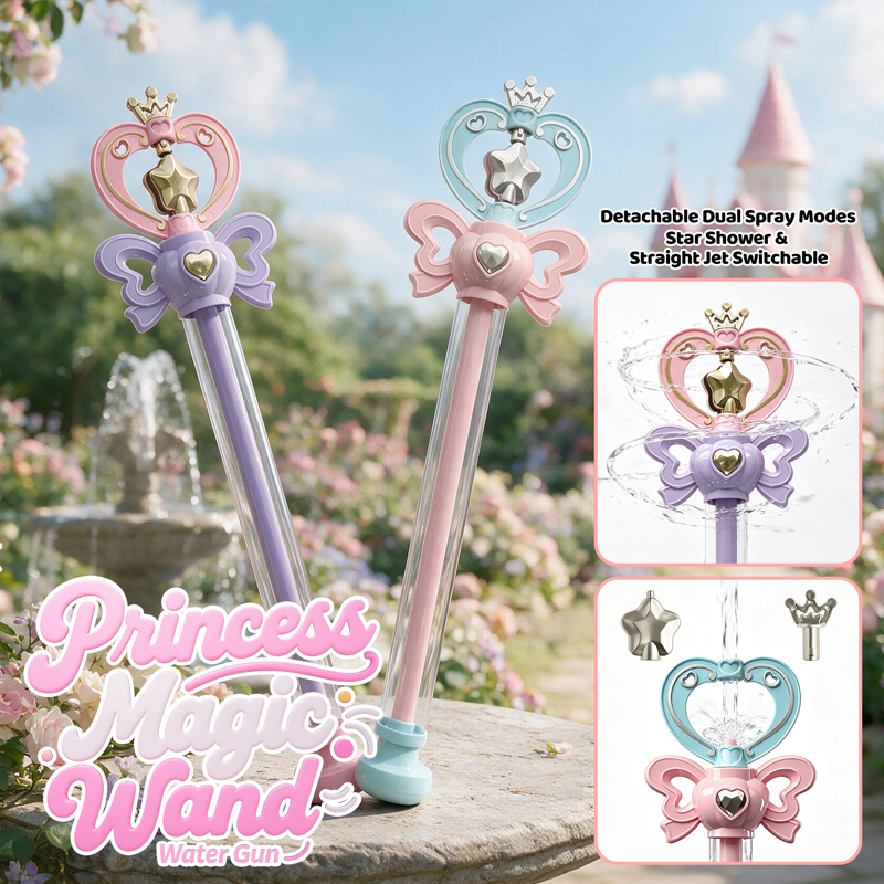 Water Gun Soaker - Magic Fairy Wand Water Gun Dual