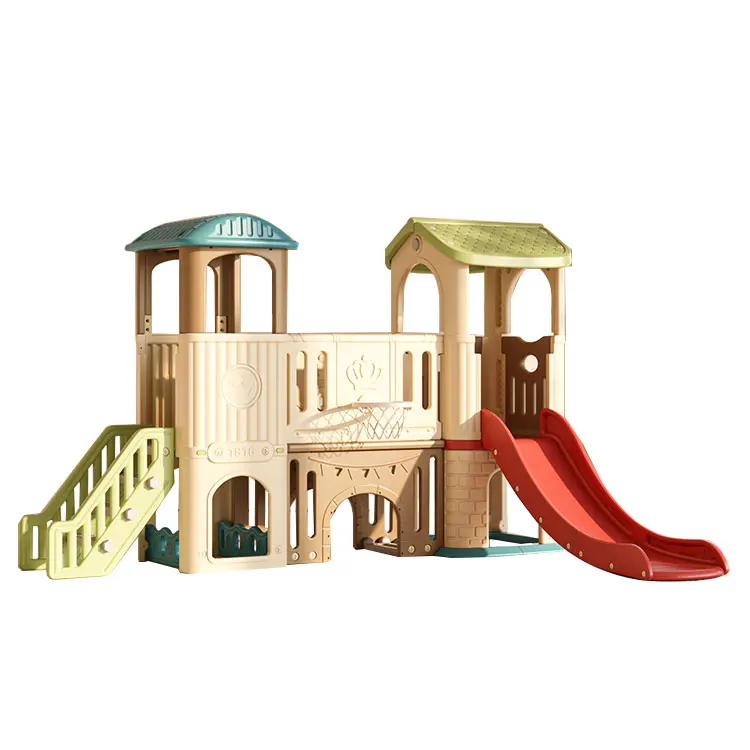 Hot Sale Children Play House O - Kids Outdoor Slide Set 评论和价格