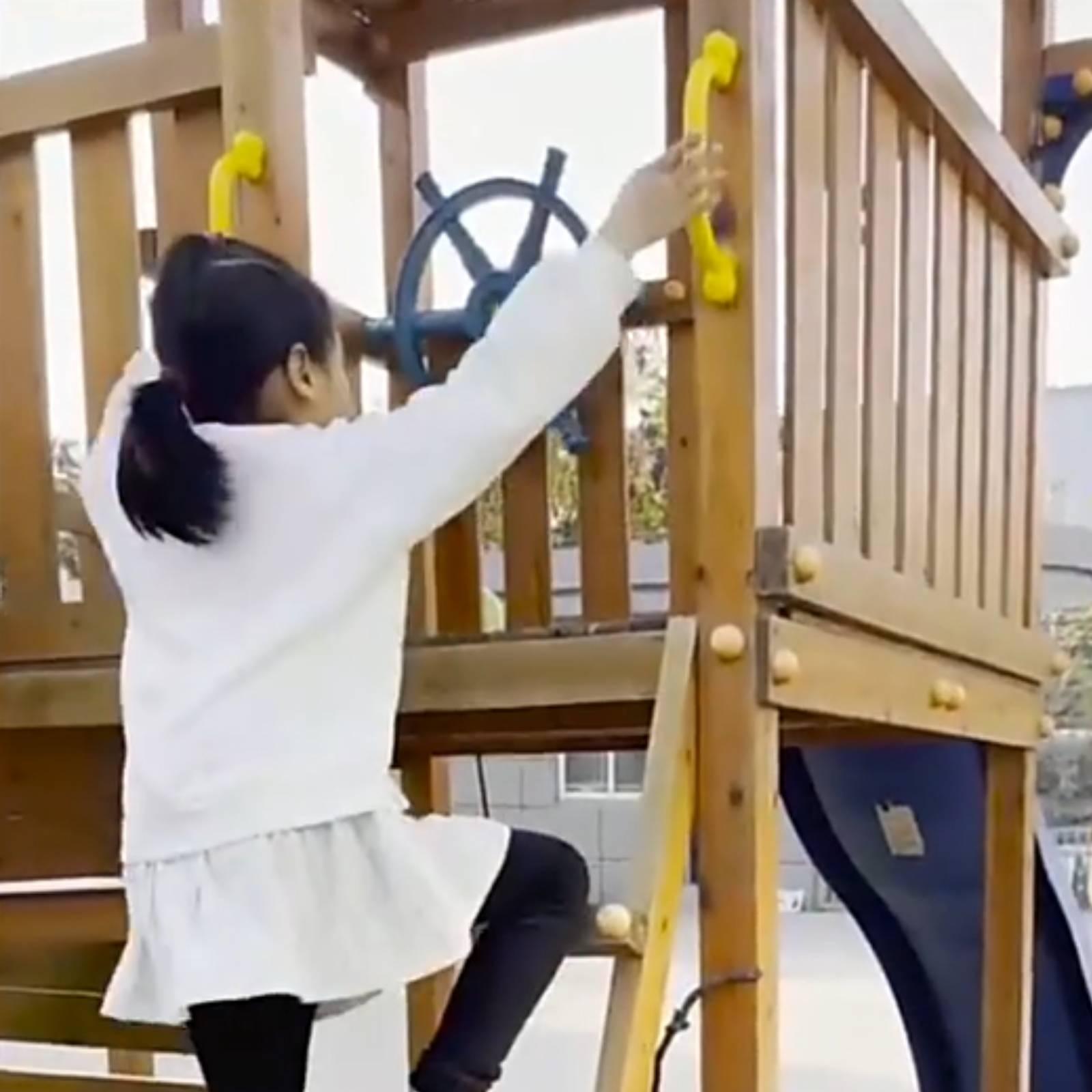 Climbing Handles Grips Plastic - Kids Outdoor Treehouse 评论和价格