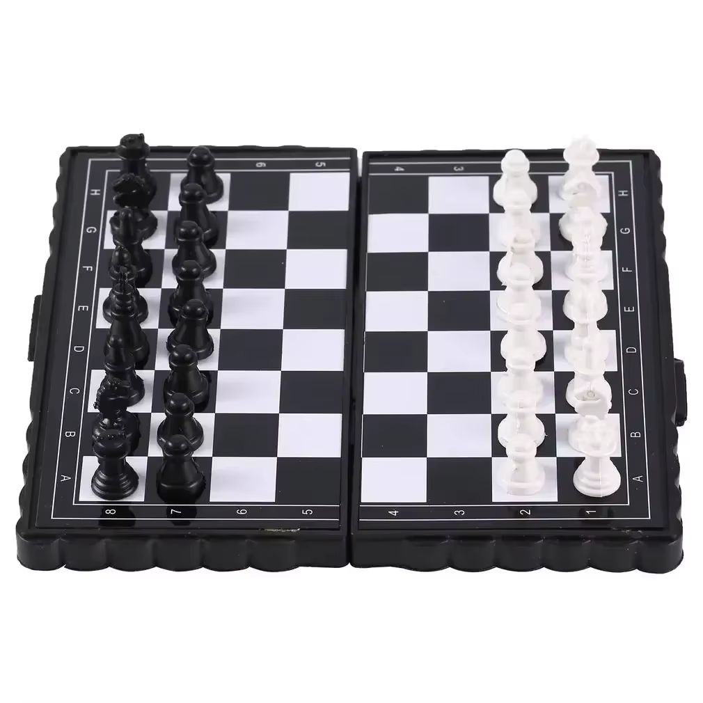 1Pc Mini Magnetic  Chess Set   - Outdoor Games For Kids 评论和价格
