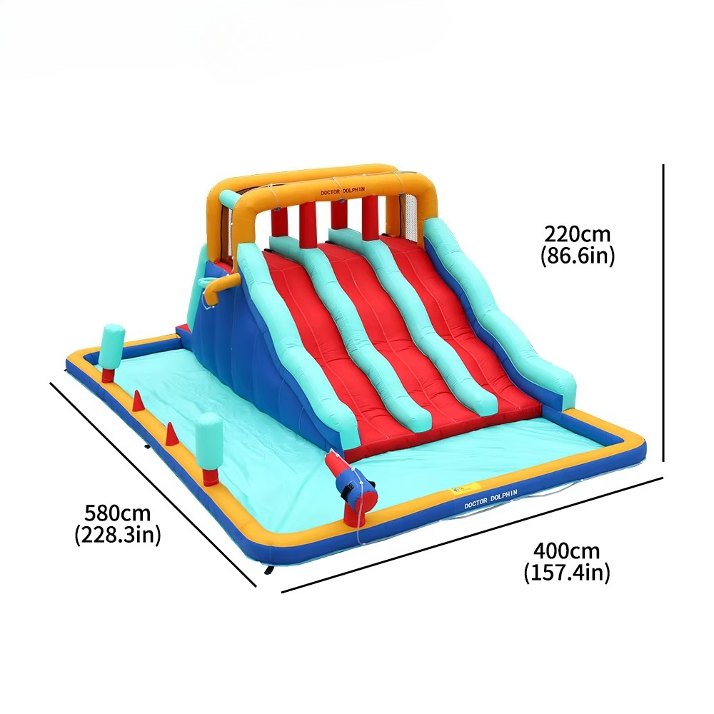 Outdoor Inflatable Bouncy Cast - Kids Outdoor Slide 评论和价格