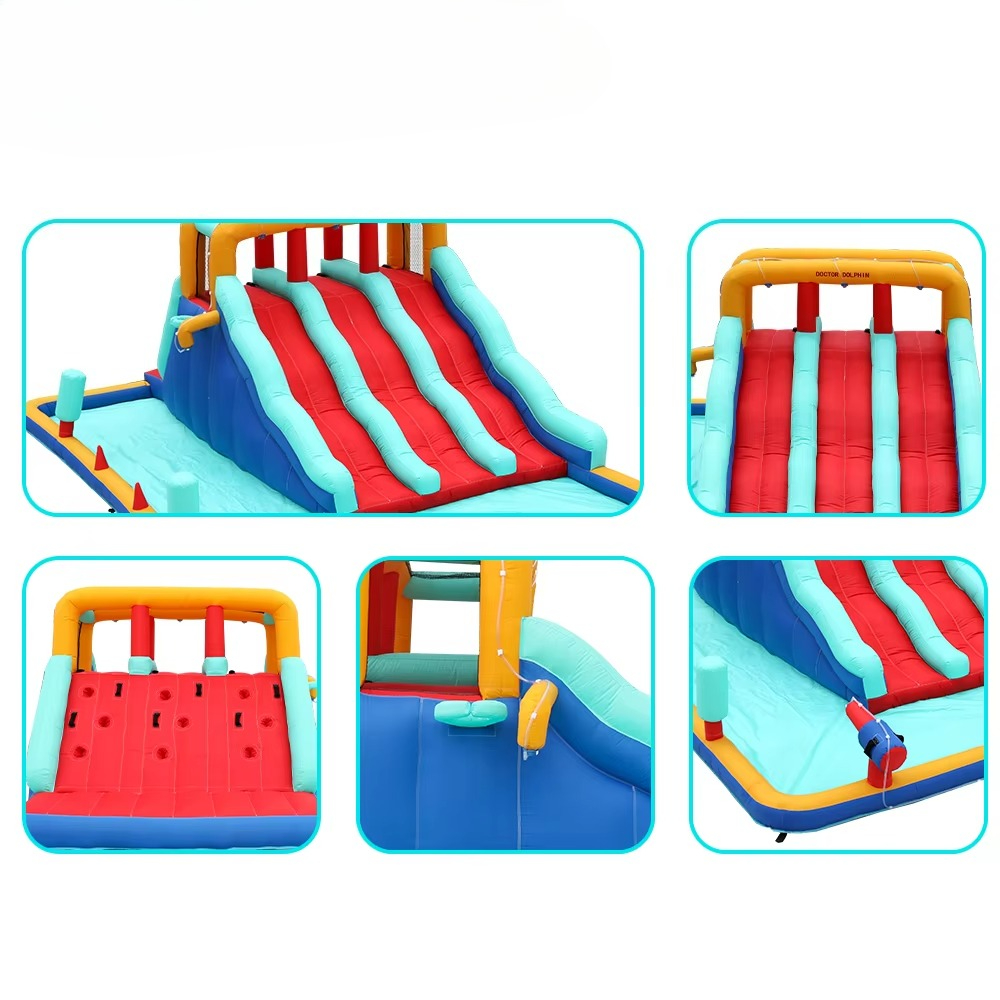 Outdoor Inflatable Bouncy Cast - Kids Outdoor Slide 评论和价格