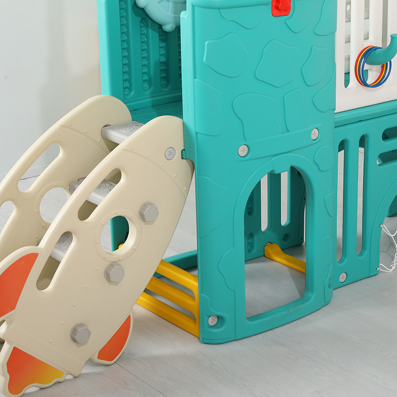 Baby Plastic Playhouses Childr - Kids Outdoor Slide Set 评论和价格
