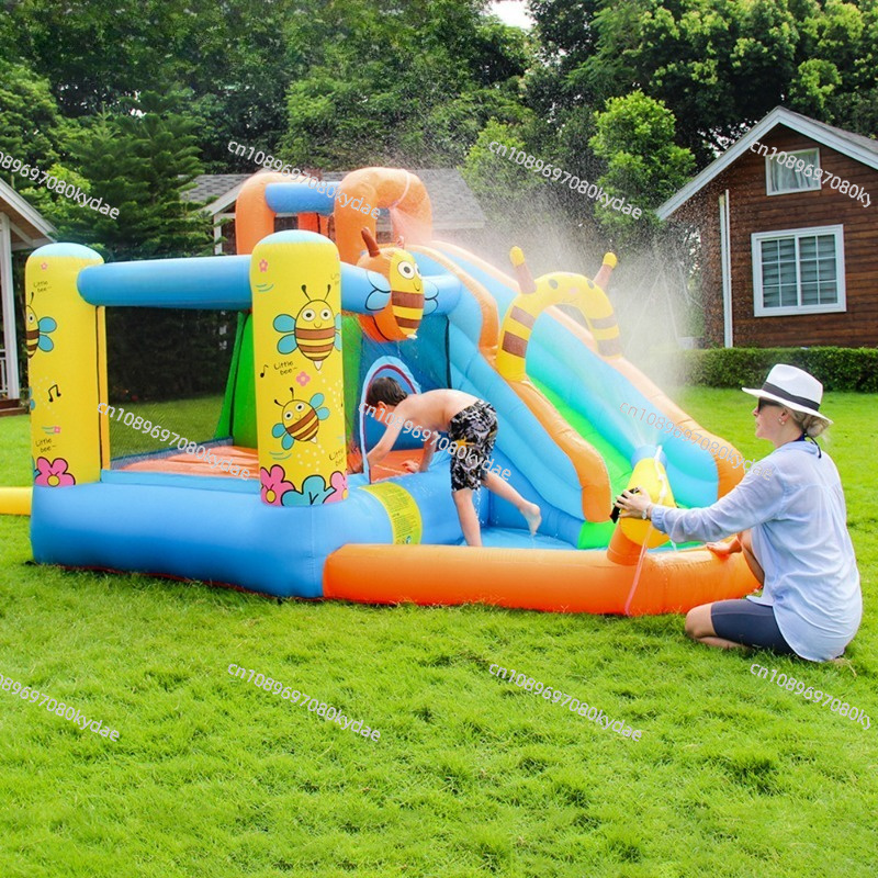 Inflatable Bounce Castle Water - Kids Indoor Outdoor Trampoline 评论和价格