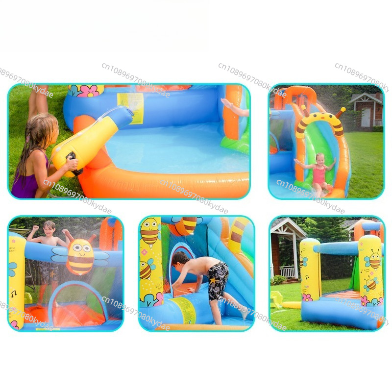 Inflatable Bounce Castle Water - Kids Indoor Outdoor Trampoline 评论和价格