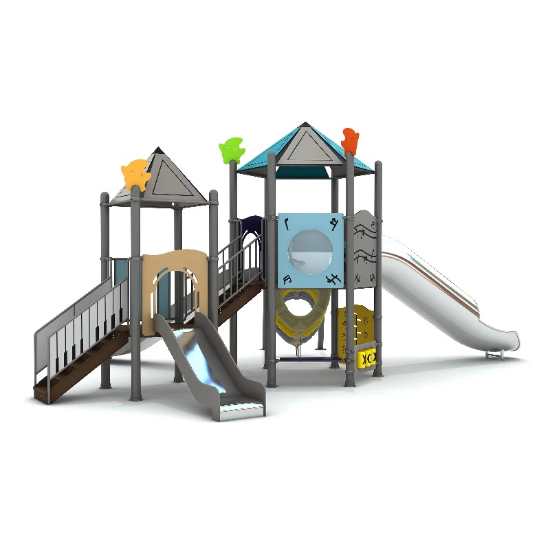 Wooden Outdoor Playground Set  - Kids Outdoor Slide Set 评论和价格