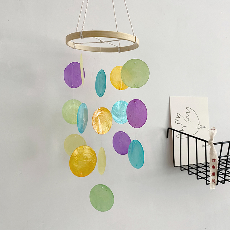Seashell Wind Chimes Outdoor I - Kids Outdoor Fairy Garden 评论和价格