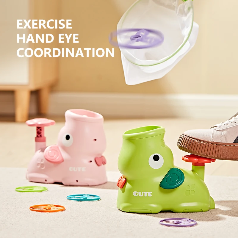 Air Discs Launcher Kids Indoor - Kids Indoor Outdoor Games 评论和价格
