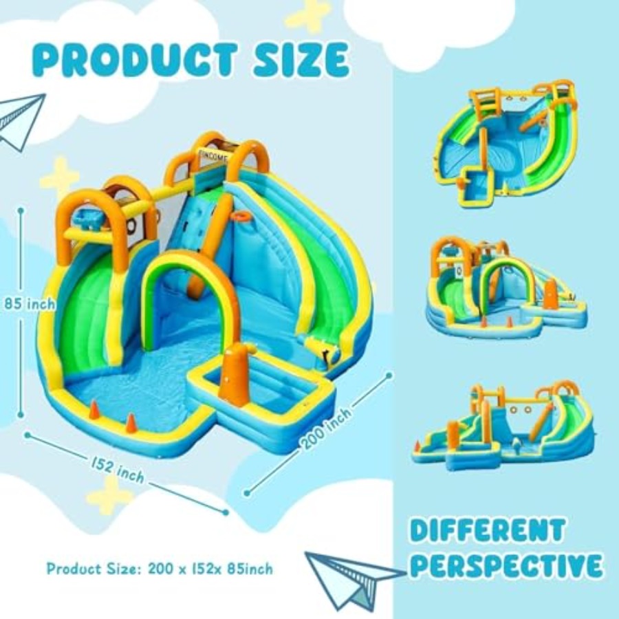 Backyard outdoor inflatable wa - Kids Outdoor Slide 评论和价格