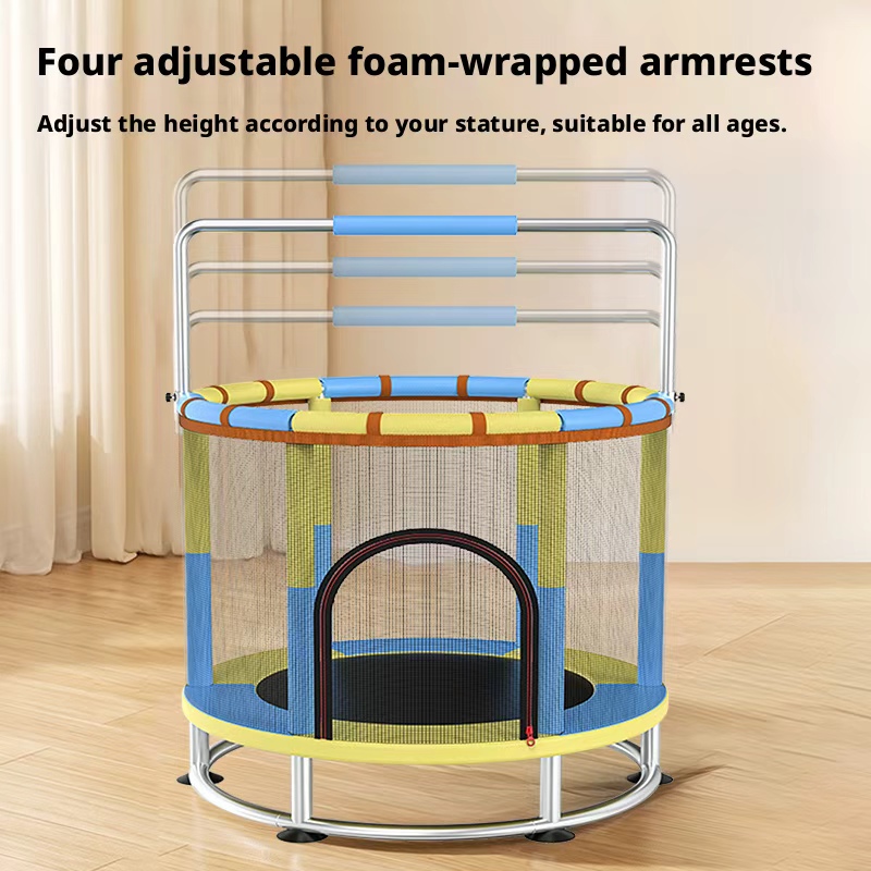Trampoline with Protective Net - Kids Indoor Outdoor Trampoline 评论和价格