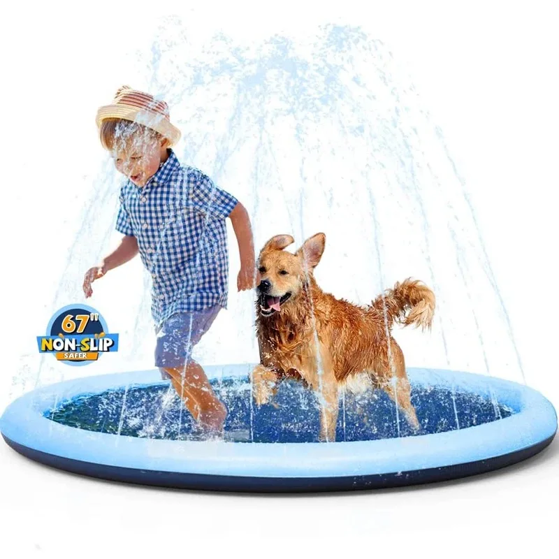 Thickened Anti Slip Splash Pad - Sprinkler Splash Pad 评论和价格