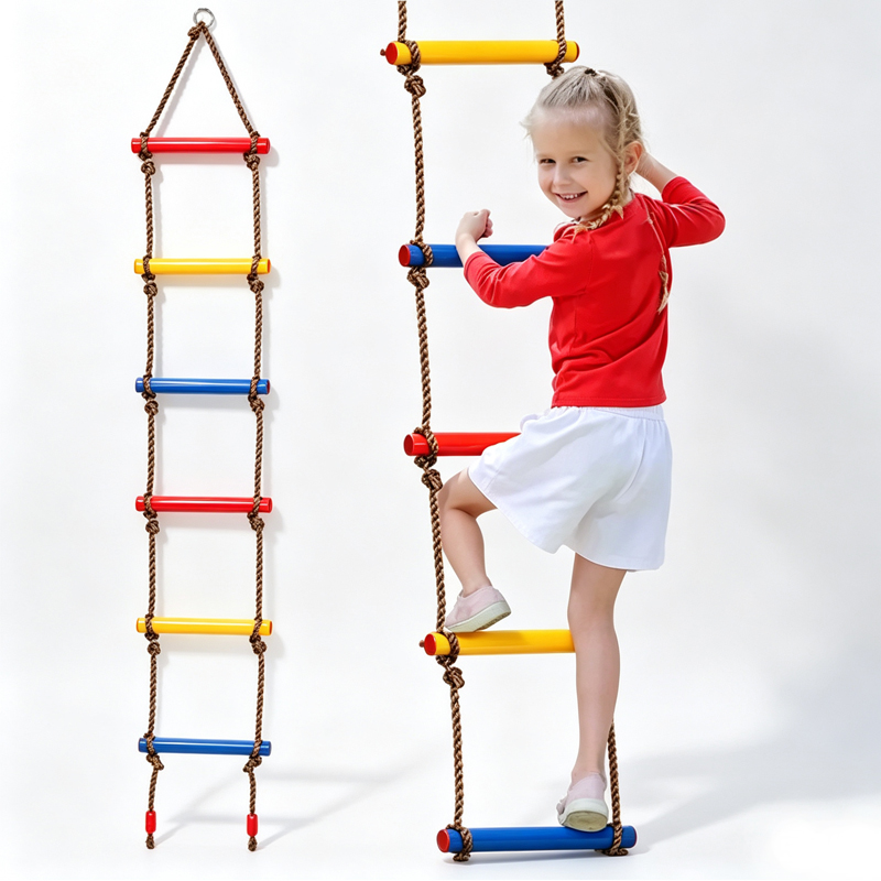 Climbing Rope Ladder For Kids  - Kids Outdoor Treehouse 评论和价格