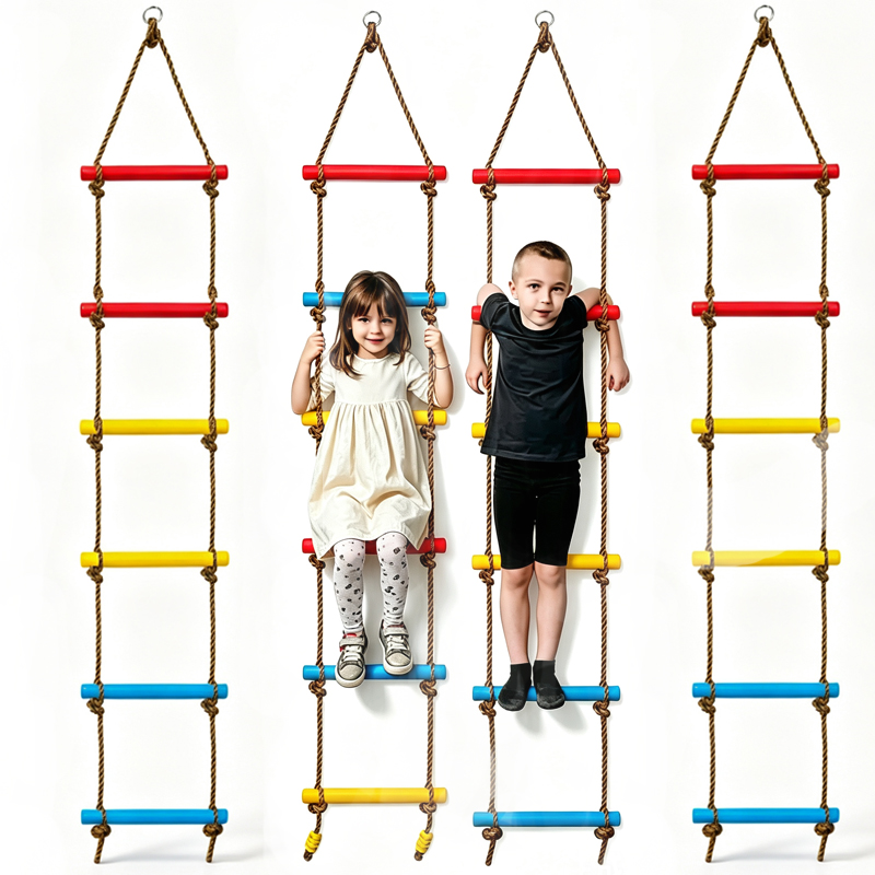 Climbing Rope Ladder For Kids  - Kids Outdoor Treehouse 评论和价格