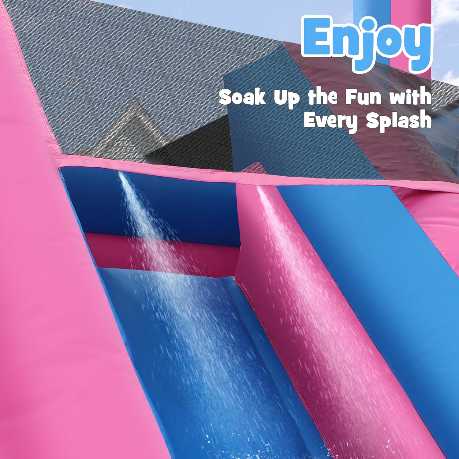 26.2 FT Heavy Duty Inflatable  - Kids Outdoor Slide 评论和价格