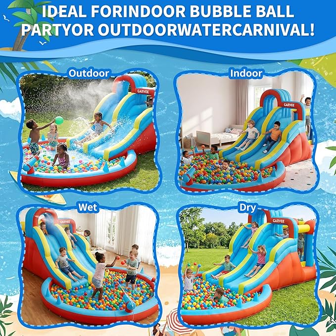 All-Season 8-in-1 Inflatable W - Kids Outdoor Climbing 评论和价格