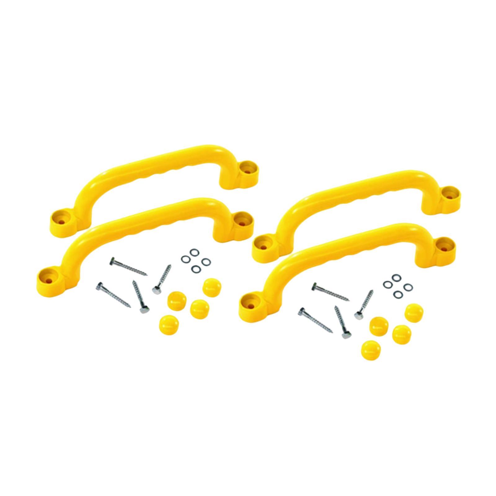 4x Climbing Handles Easy to In - Kids Outdoor Treehouse 评论和价格