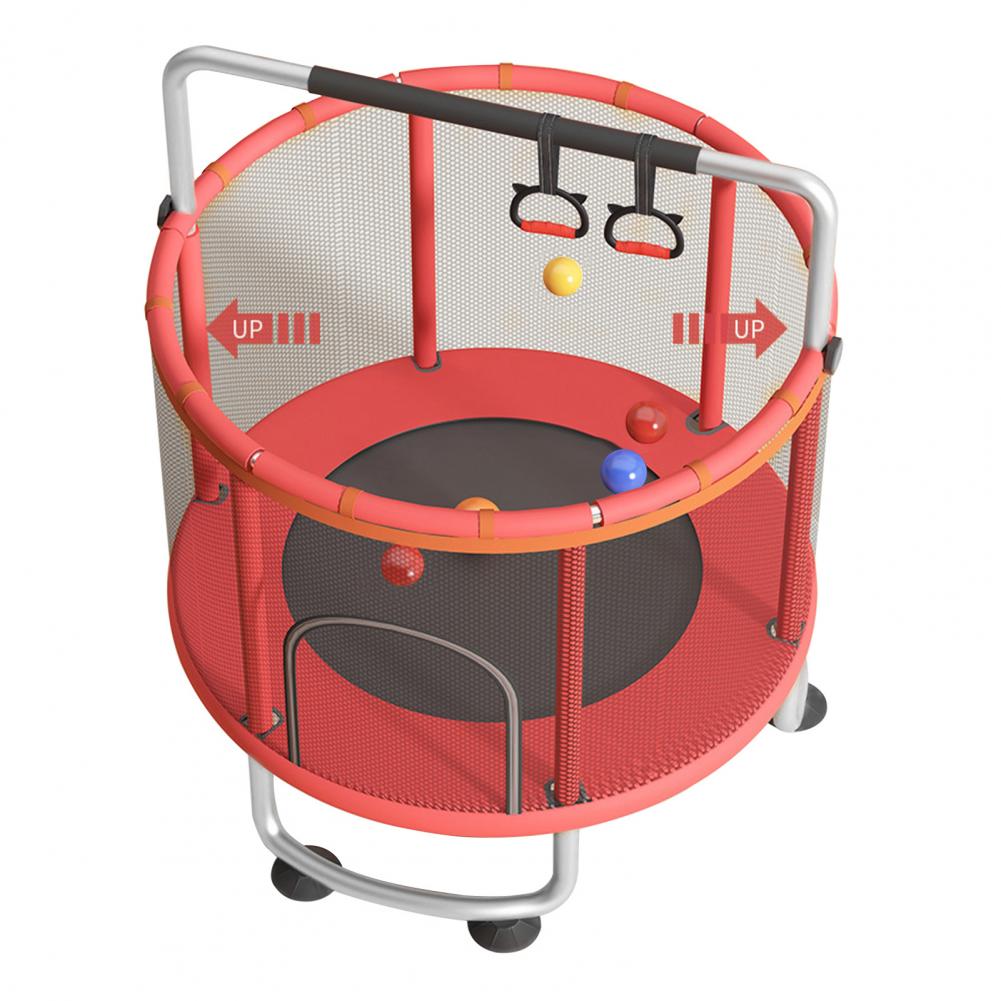 Kids Trampoline, Adjustable Ba - Kids Indoor Outdoor Trampoline 评论和价格