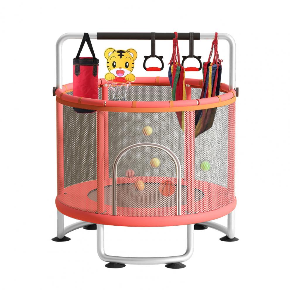 Kids Trampoline, Adjustable Ba - Kids Indoor Outdoor Trampoline 评论和价格