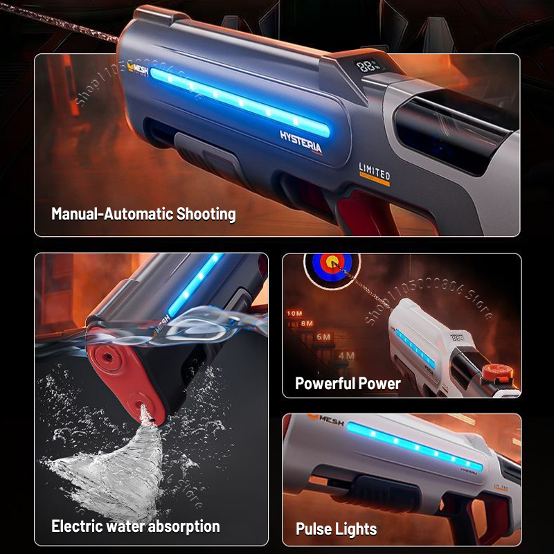 2026 New Electric Pulse Water  - Water Gun Soaker 评论和价格