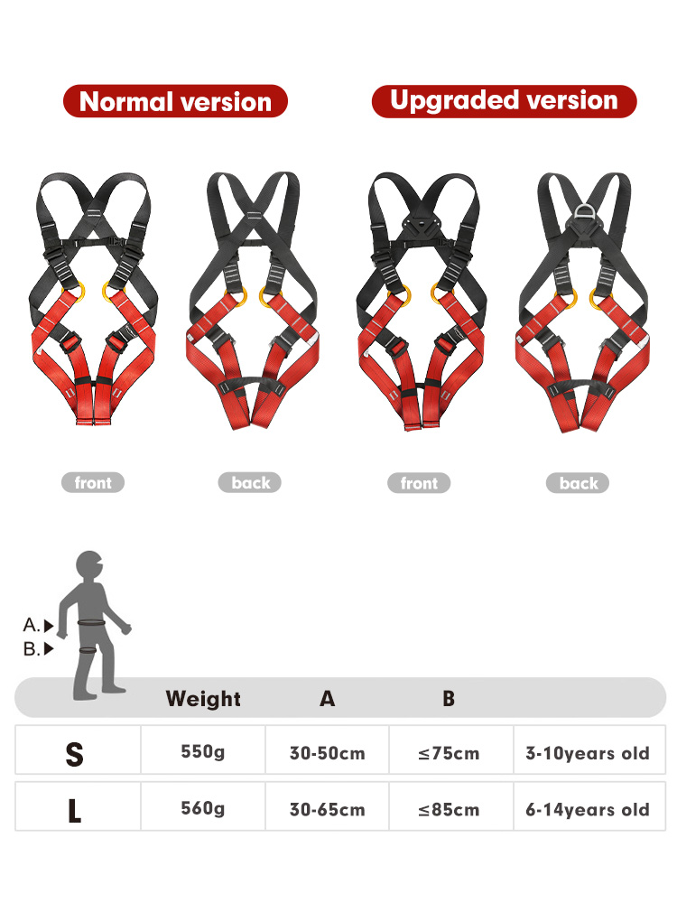 Kid's Safety Belt Child Full B - Kids Outdoor Climbing 评论和价格