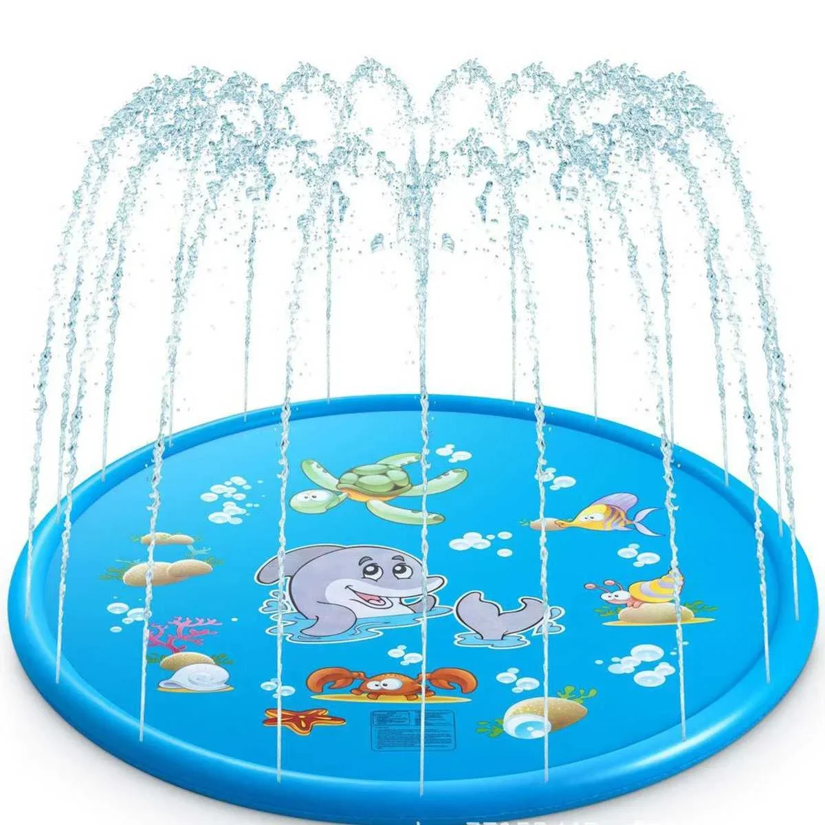 100/170cm Kids Outdoor Funny T - Sprinkler Splash Pad 评论和价格