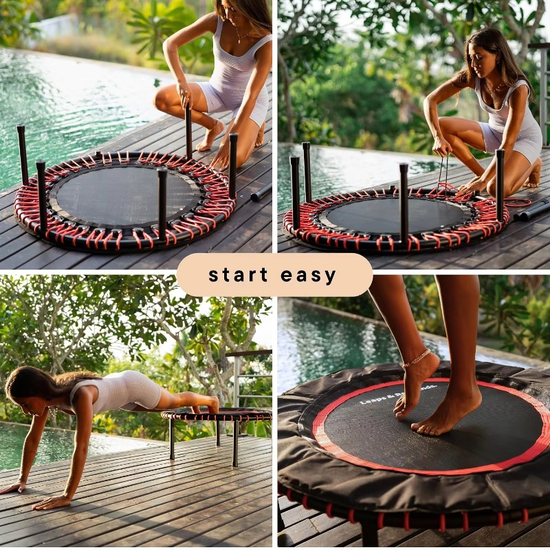 40-48in Fitness Trampoline Reb - Kids Indoor Outdoor Trampoline 评论和价格