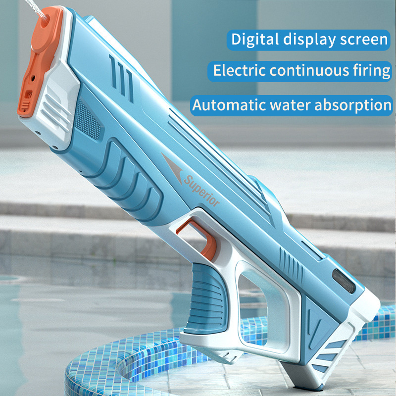 Electric Continuous Shooting W - Water Gun Soaker 评论和价格