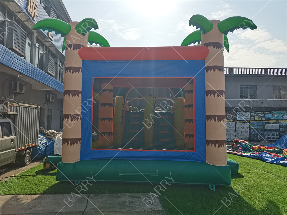 Hot Sale Small Jungle Inflatab - Kids Outdoor Treehouse 评论和价格