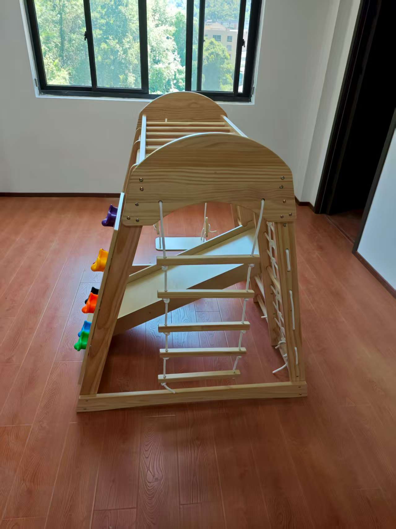 Wooden Kids Climbing Frame Lad - Kids Outdoor Climbing 评论和价格