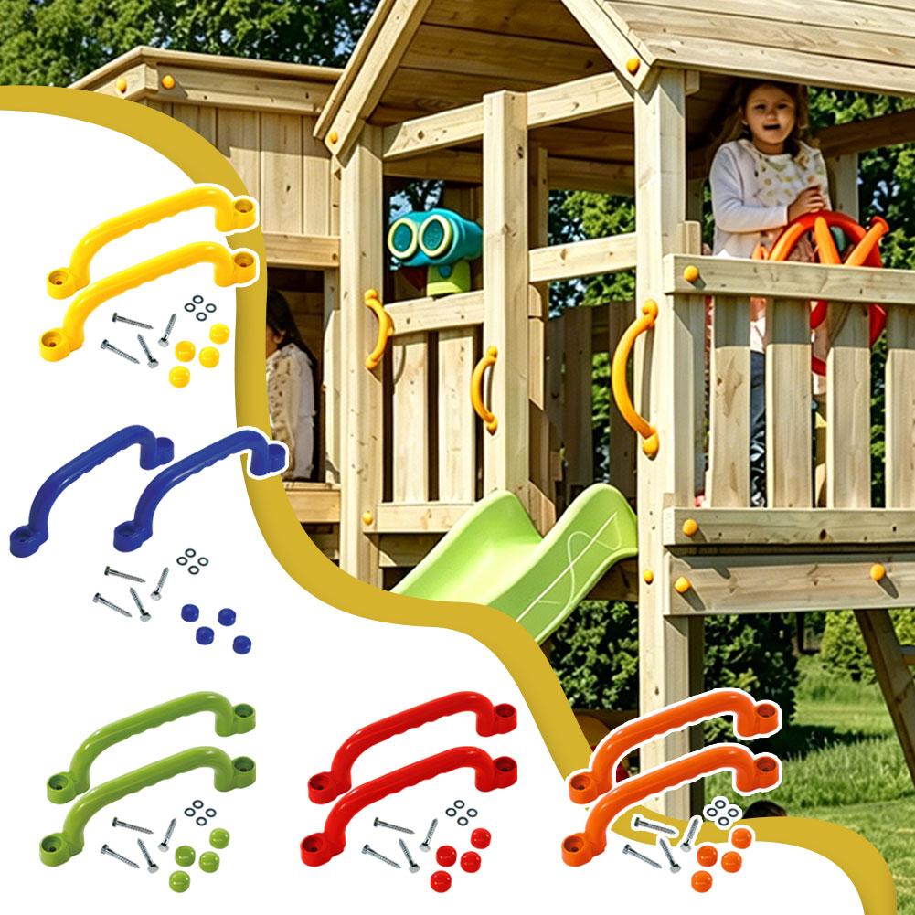 Playground Safety Handles For  - Kids Outdoor Playhouse 评论和价格