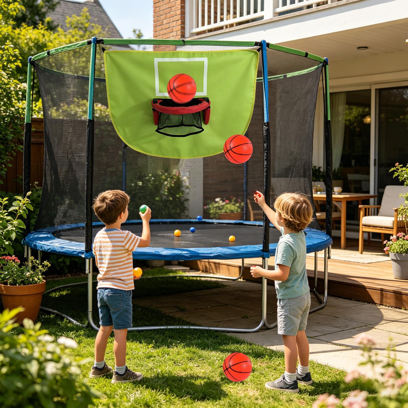 Trampoline Hoop with Pump 3 Ba - Kids Indoor Outdoor Trampoline 评论和价格