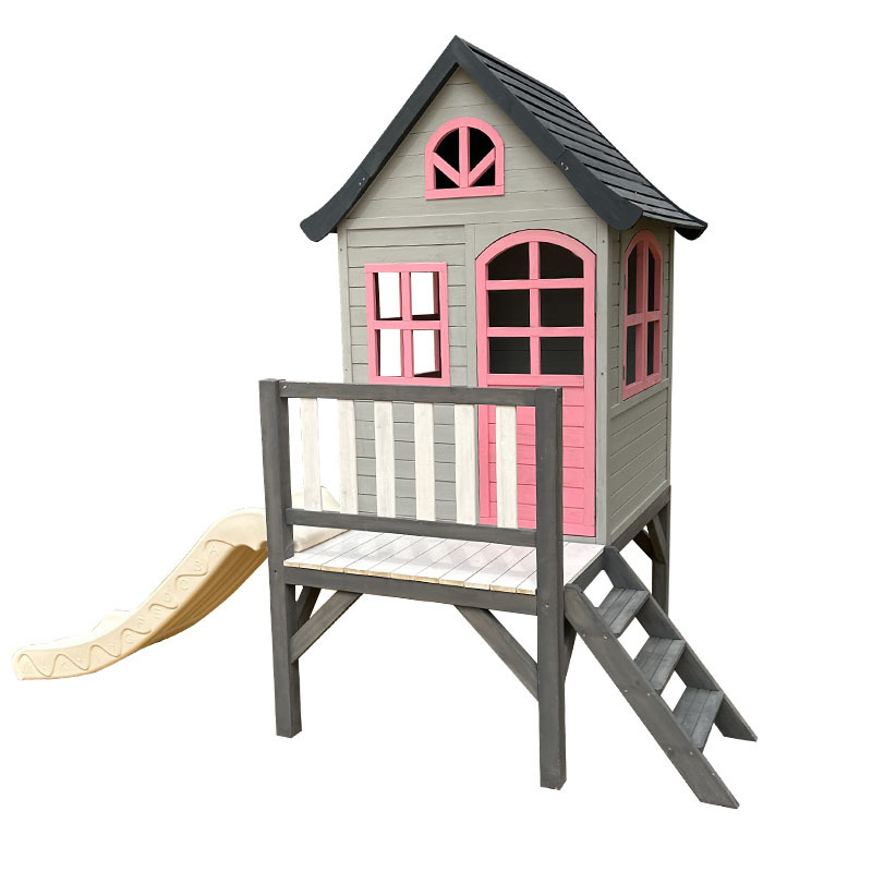 Kids log house, tree , outdoor - Kids Outdoor Treehouse 评论和价格