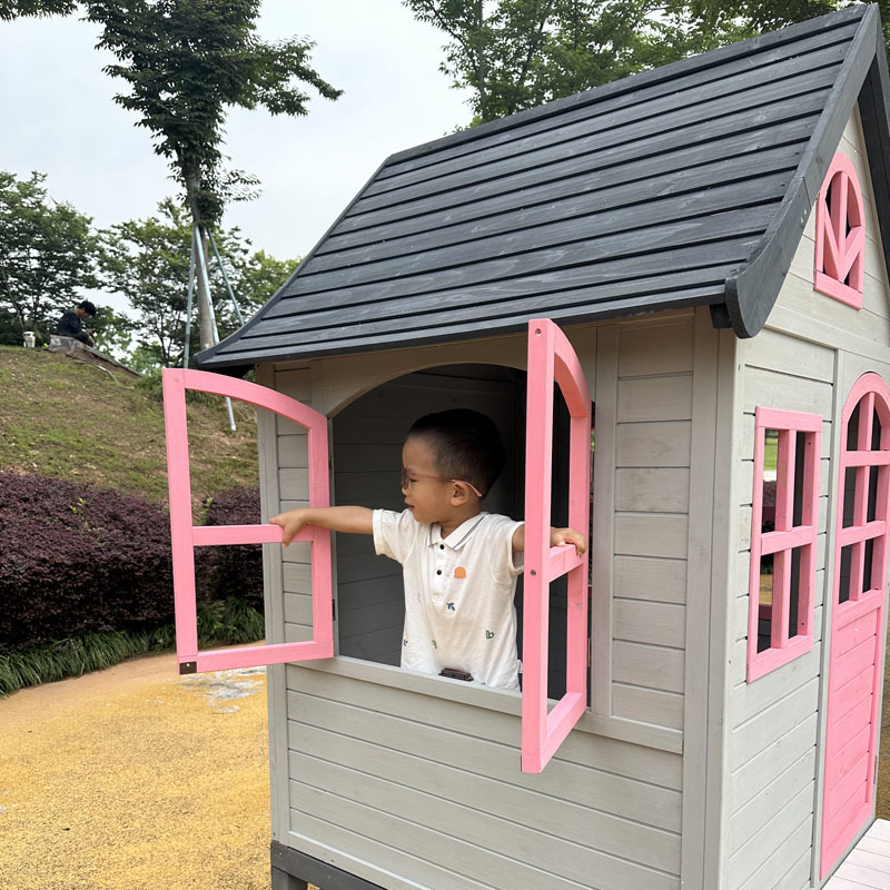 Kids log house, tree , outdoor - Kids Outdoor Treehouse 评论和价格