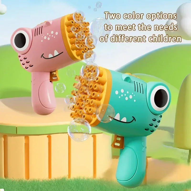 1-3Pcs 40 Holes Dinosaur Bubbl - Kids Outdoor Easter Gifts 评论和价格
