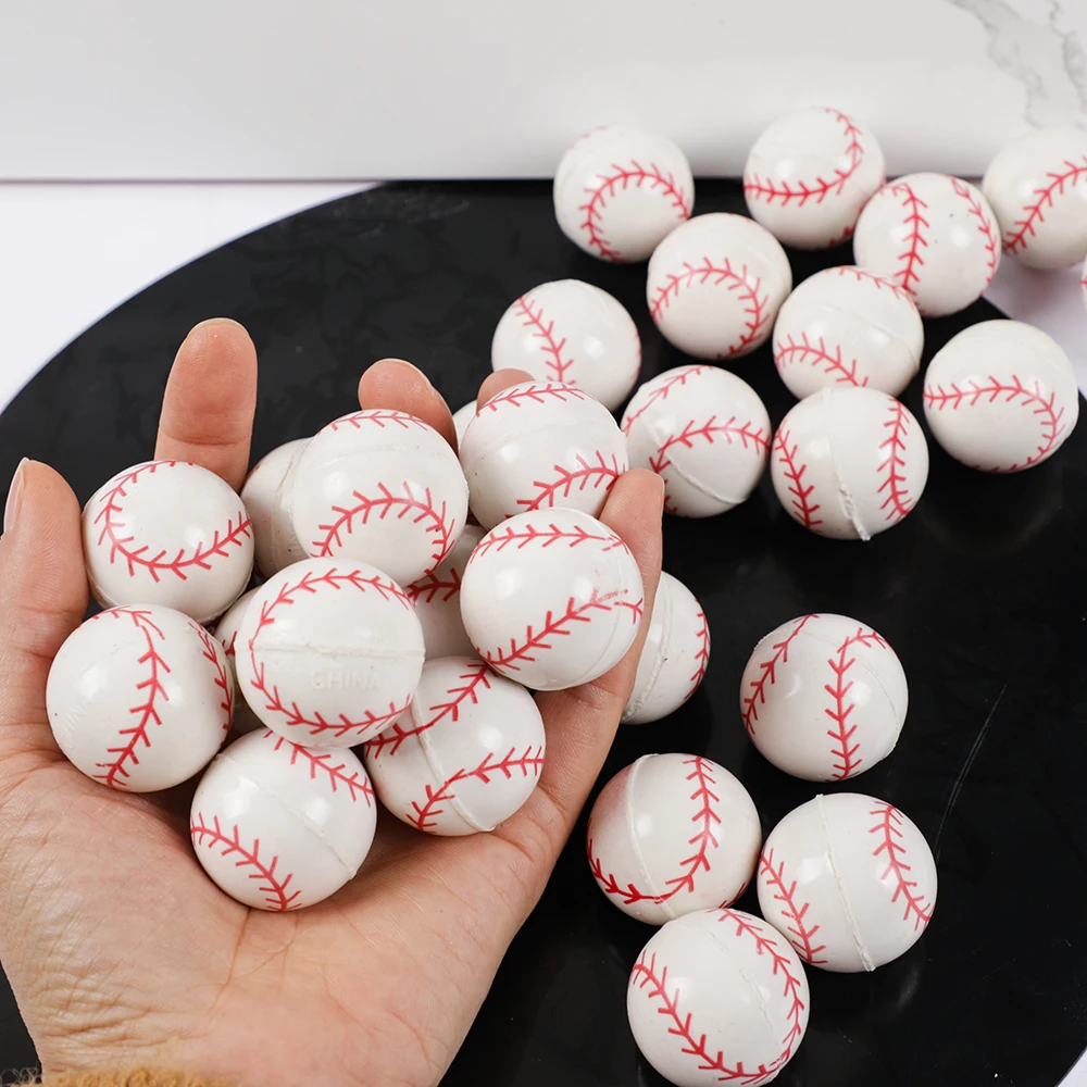 10Pcs 29mm Baseball Bouncy Bal - Outdoor Kids In An Indoor World 评论和价格