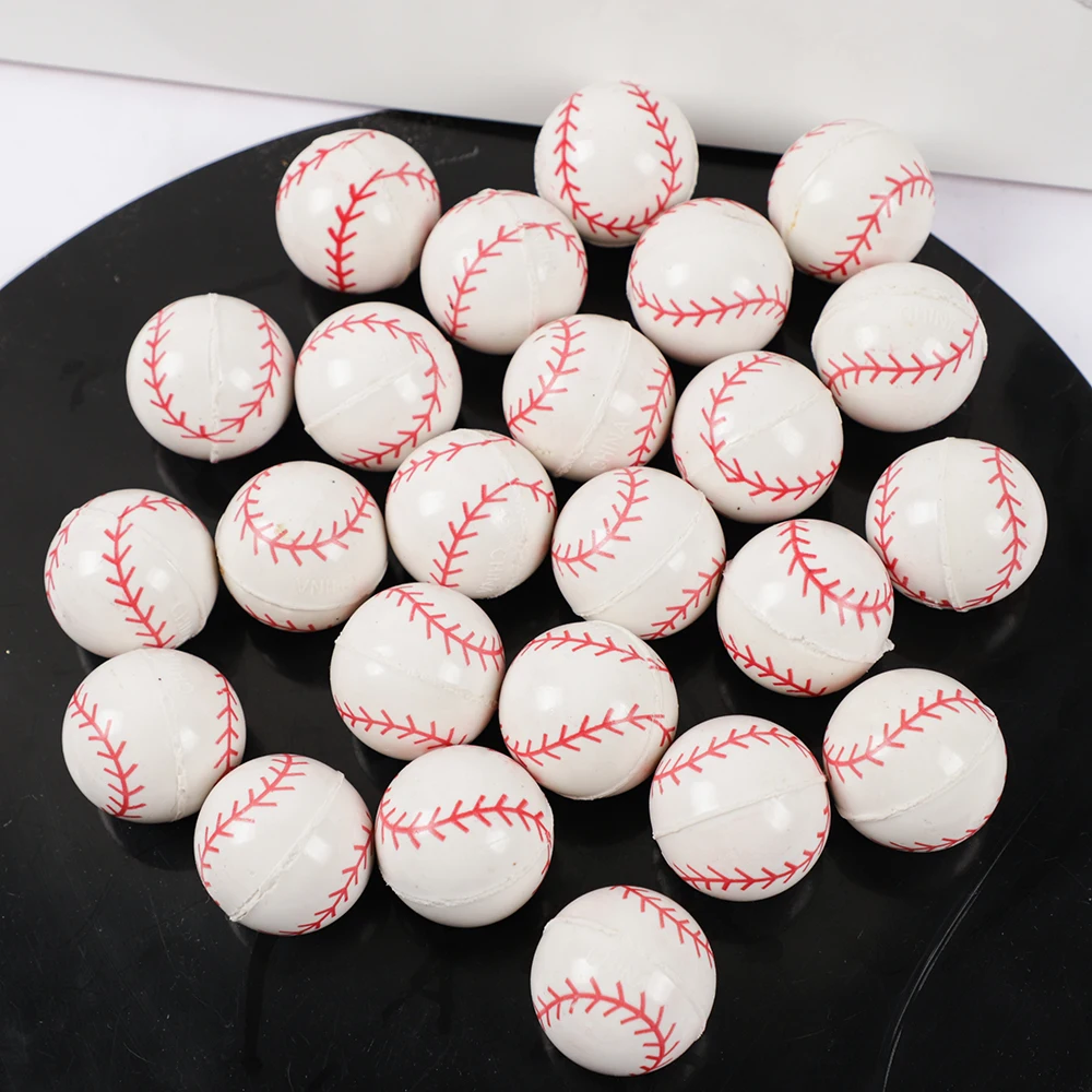 10Pcs 29mm Baseball Bouncy Bal - Outdoor Kids In An Indoor World 评论和价格