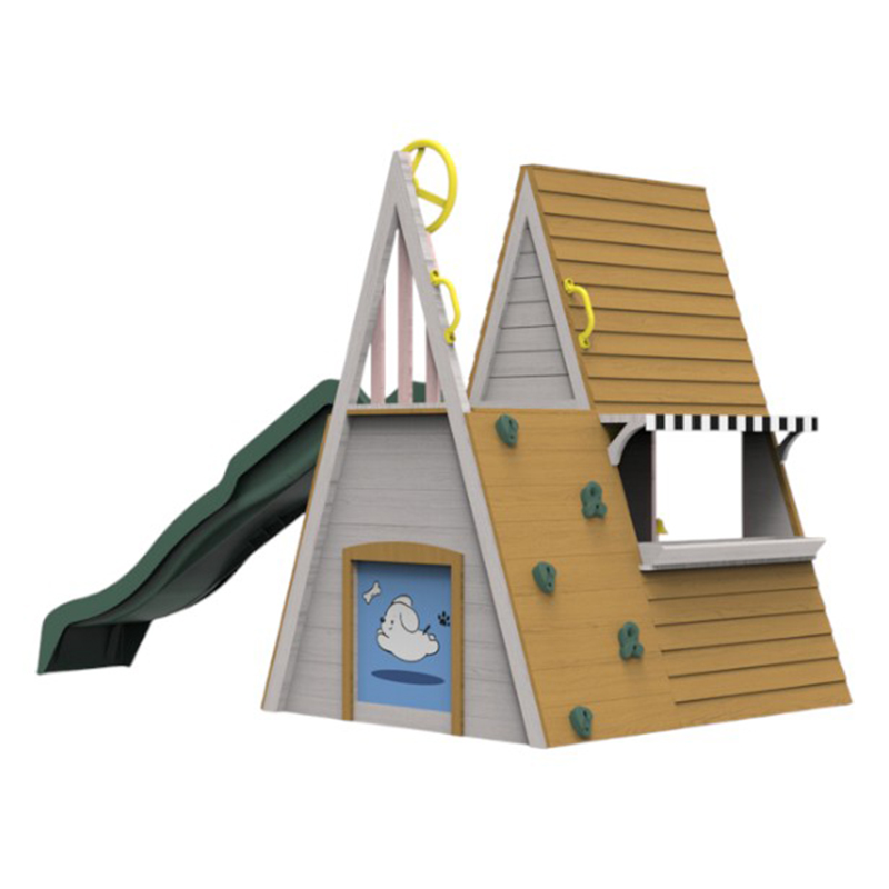 Kids Outdoor Playground Equipm - Kids Outdoor Playhouse 评论和价格