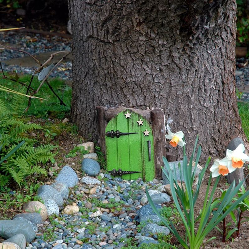 A55F-Fairy Doors For Trees Out - Kids Outdoor Treehouse 评论和价格