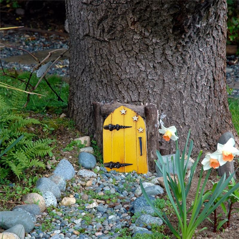 A55F-Fairy Doors For Trees Out - Kids Outdoor Treehouse 评论和价格