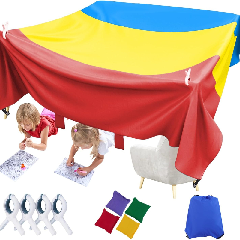 New Magic Kids Fort Building K - Kids Outdoor Fort Building Kit 评论和价格