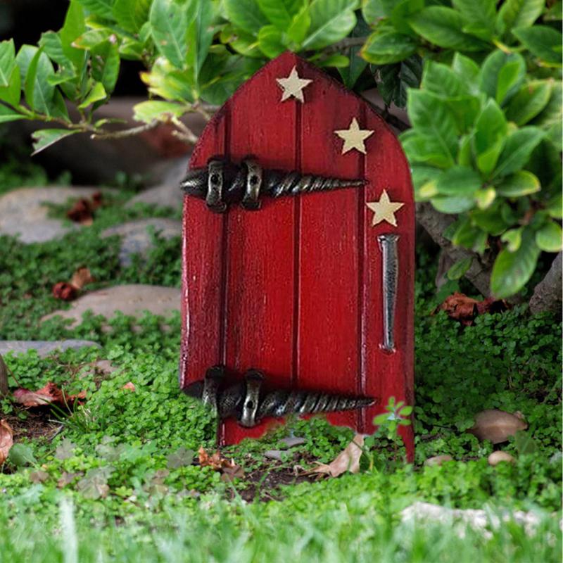 Fairy Door Garden Decoration O - Kids Outdoor Fairy Garden 评论和价格