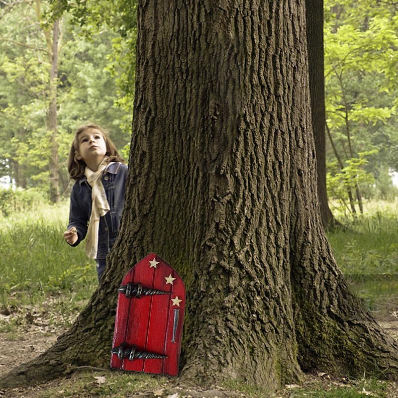 Fairy Door Garden Decoration O - Kids Outdoor Fairy Garden 评论和价格