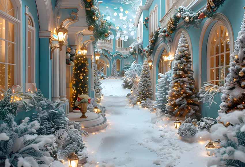 Mehofond Christmas Snow Street - Kids Outdoor Treehouse 评论和价格