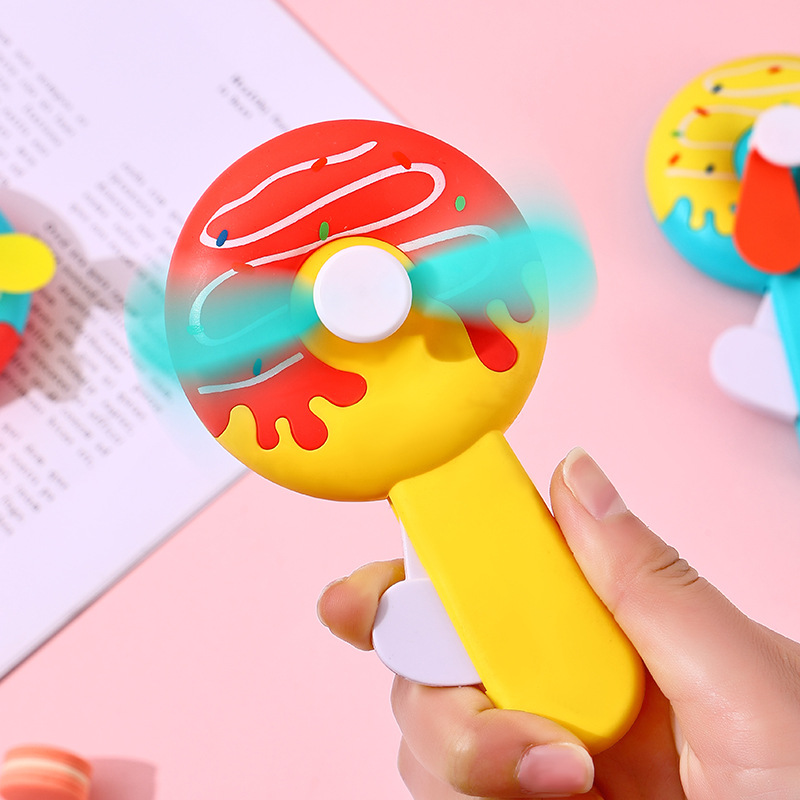 Hand Press Fan,Portable Handhe - Outdoor Kids In An Indoor World 评论和价格
