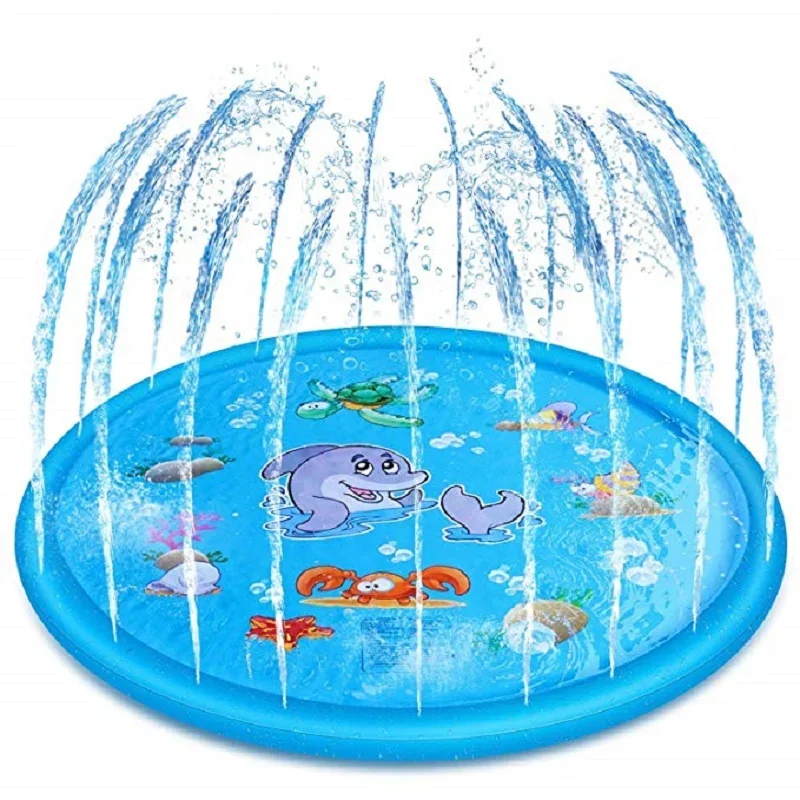 100/170cm Kids Inflatable Wate - Sprinkler Splash Pad 评论和价格